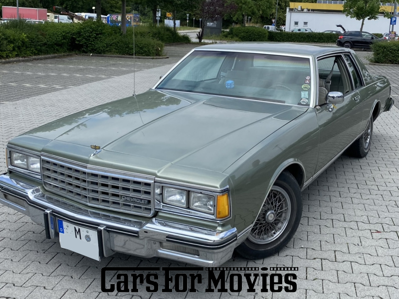 CarsForMovies | Chevrolet  Caprice 1985 USA Grün Grün Zivilfahrzeug Coupe Bayern 7657 